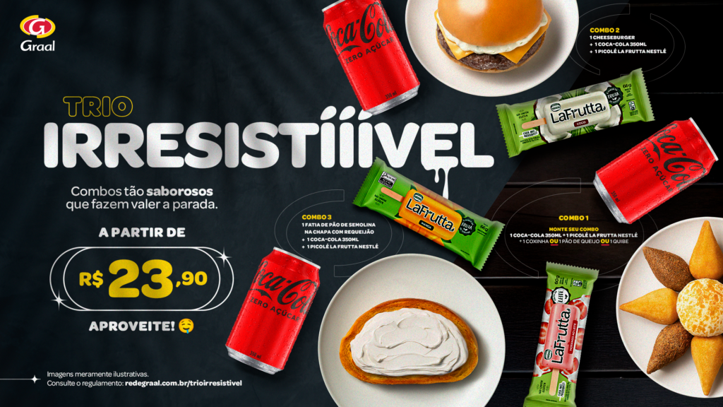 Campanha Trio Irresistível Graal